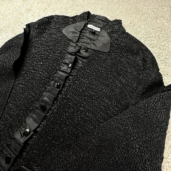 Lounardi Collection Shirt Women's Size Small Long Sleeve‎ Beautiful! - Picture 3 of 8